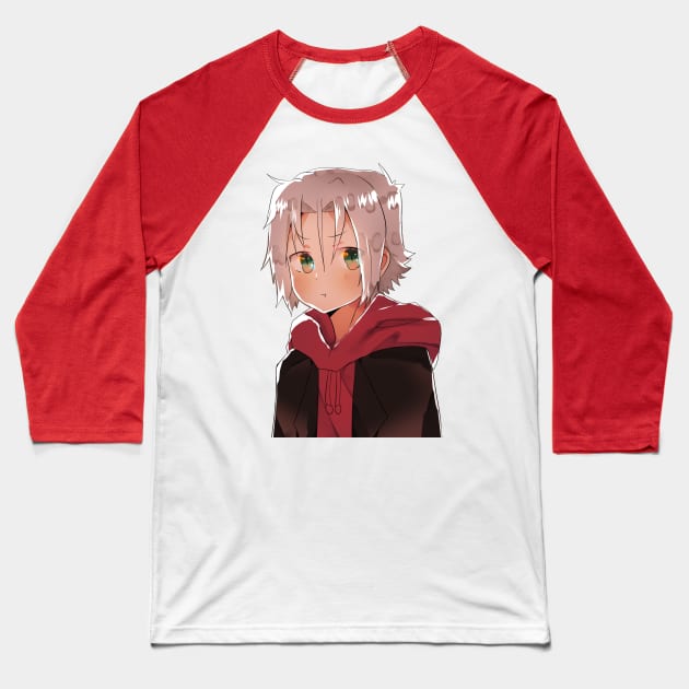 Gokudera Hayato Baseball T-Shirt by tegamiworks